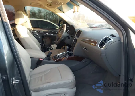 2012 Audi Q5 3.2 Premium Plus from USA, damaged, VIN WA1DKAFP3CA003280